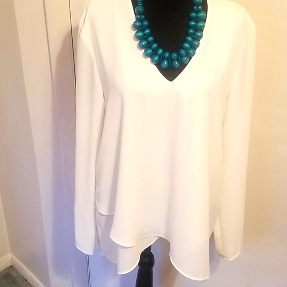 Off White Blouse-NWOT
